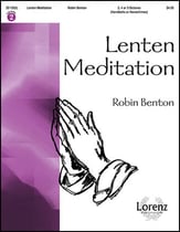 Lenten Meditation Handbell sheet music cover